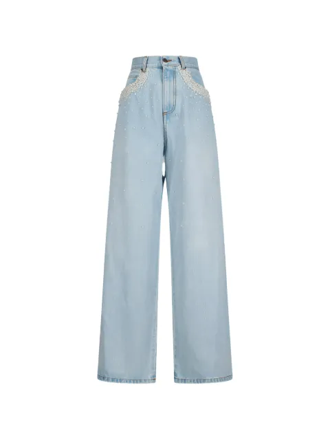 Giuseppe Di Morabito embellished pocket jeans Blue 06SSDNP049R16604