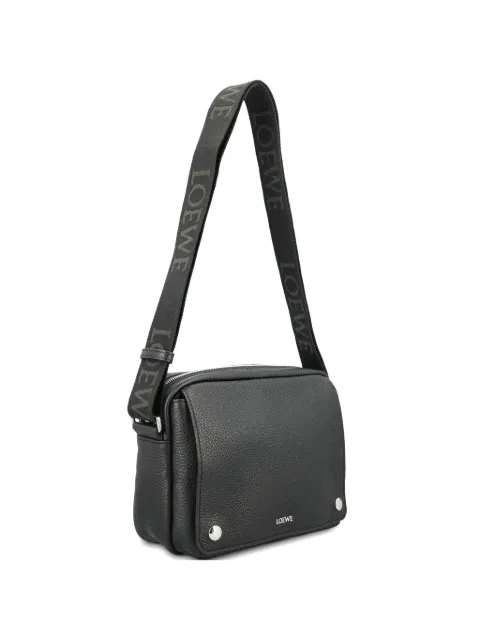 LOEWE small leather messenger bag Black BANBA73X07