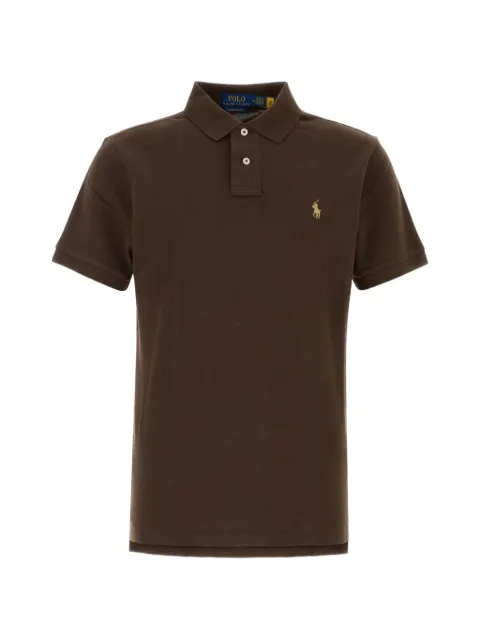 Polo Ralph Lauren Polo Pony piqué polo shirt Brown 710680784527