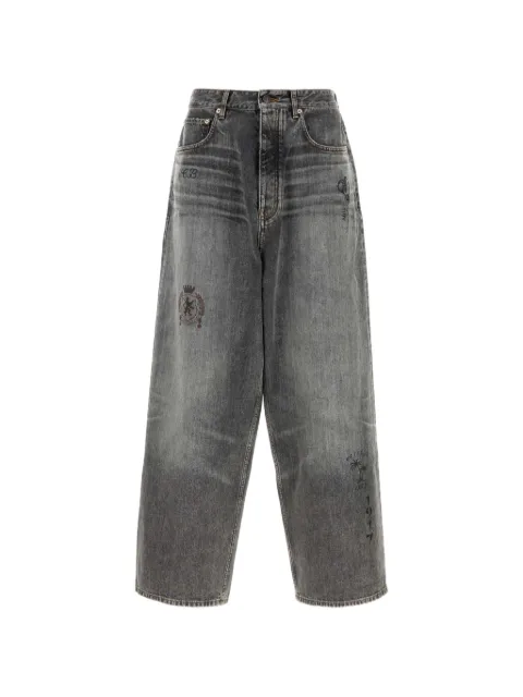 Balenciaga Tattoo baggy jeans Grey 871365TUW56