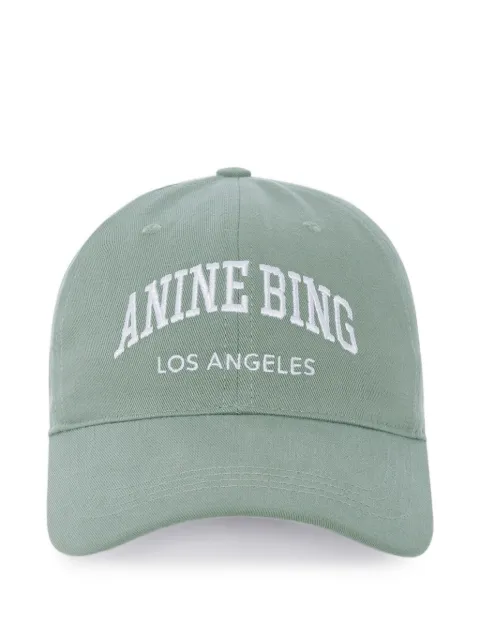 ANINE BING Jeremy baseball cap AB los angeles Green A1210270