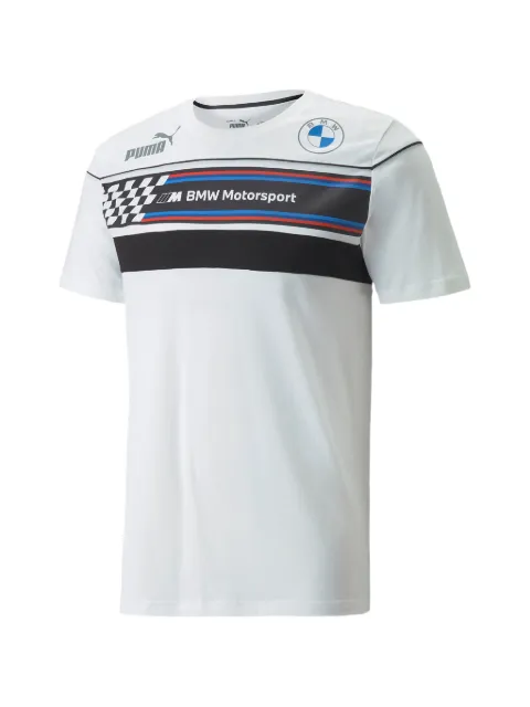 PUMA BMW Motorsport logo-print T-shirt White 53332702