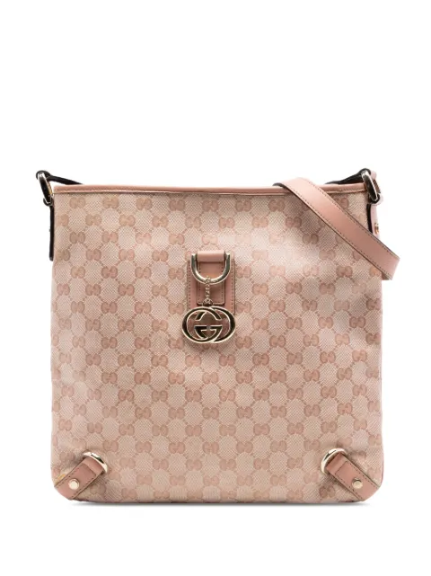 Gucci Pre-Owned 2016-2026 GG Crystal Abbey D Ring crossbody bag Pink 7EOW3F1125S9JYDC