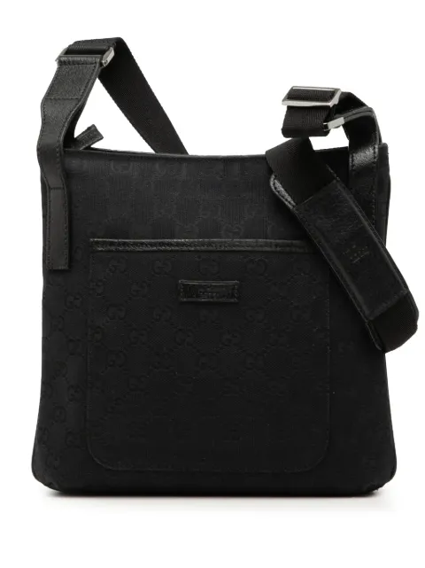 Gucci Pre-Owned 2000-2015 GG Canvas crossbody bag Black ZJ3RN06Y8V5887PO