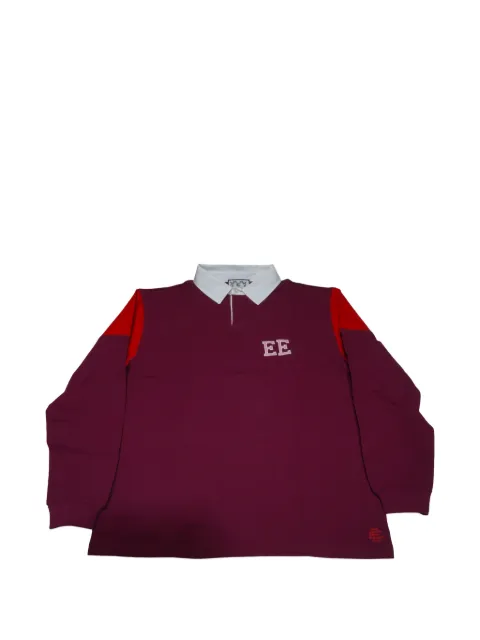 ERIC EMANUEL Rugby Core EE long-sleeve polo shirt Red EE740