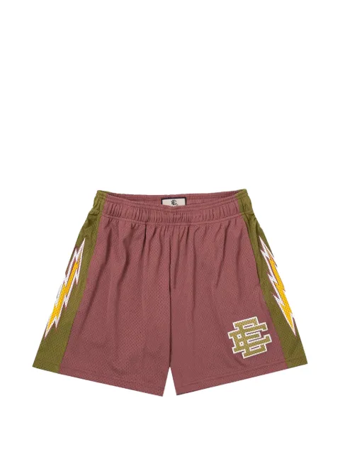 ERIC EMANUEL EE logo-print mesh shorts Pink EE753