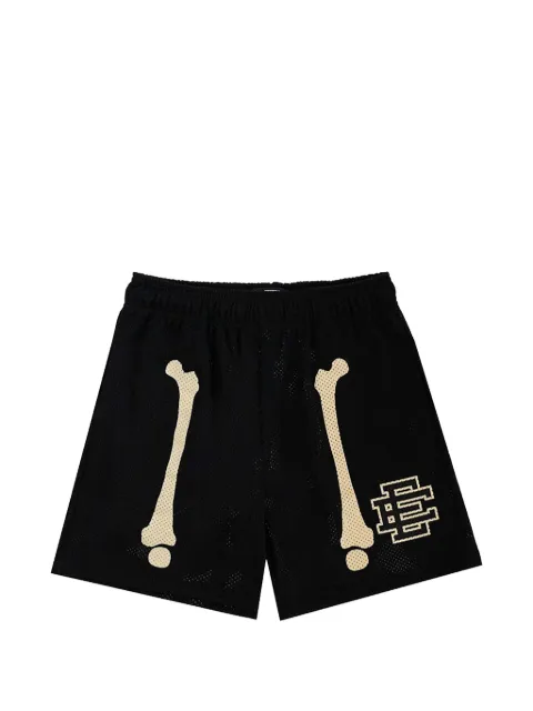 ERIC EMANUEL Bones mesh shorts Black EE751