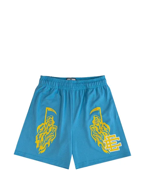 ERIC EMANUEL x Warren Lotas mesh shorts Blue EE694