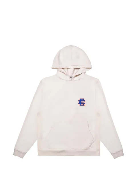 ERIC EMANUEL V2 logo-print hoodie White EE662