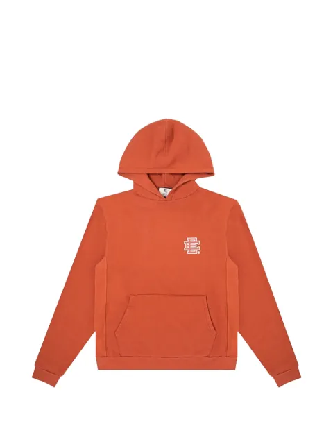 ERIC EMANUEL logo-detail hoodie Orange EE608