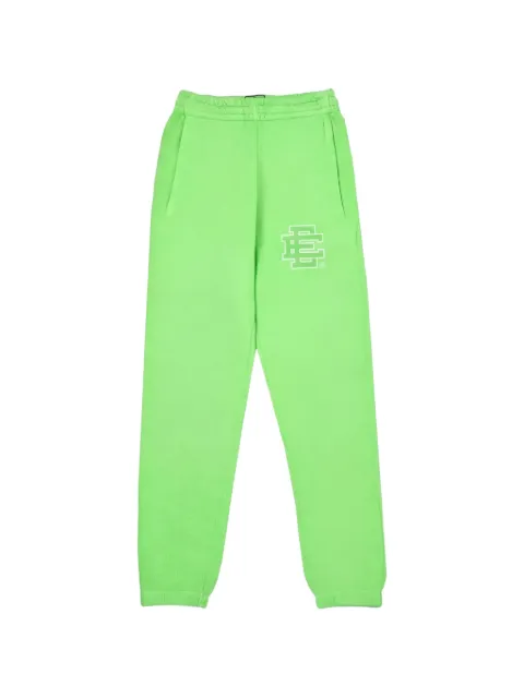 ERIC EMANUEL logo-print track pants Green EE579