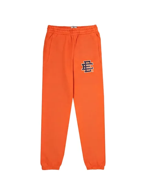 ERIC EMANUEL logo-print track pants Orange EE543