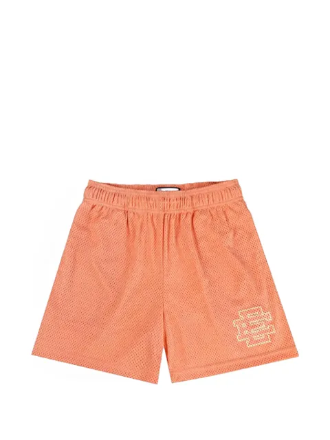 ERIC EMANUEL Basic mesh shorts Orange EE478