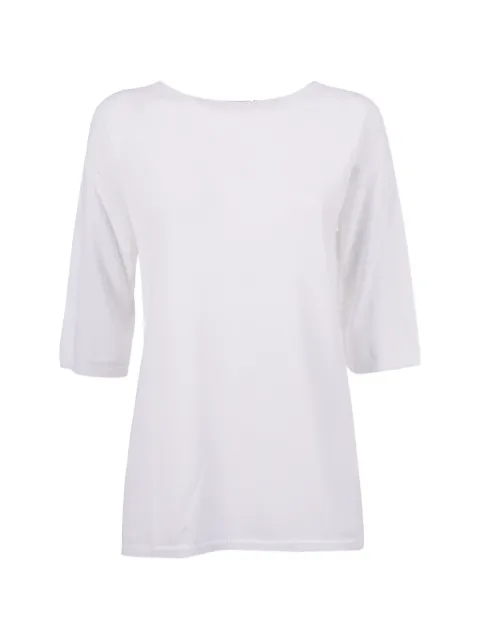 Kangra seamless raglan-sleeve T-shirt White 350001