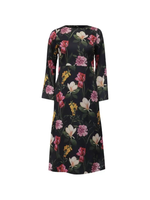 Sachin & Babi Alexa floral-print dress Black GILTPUUSCL727256W