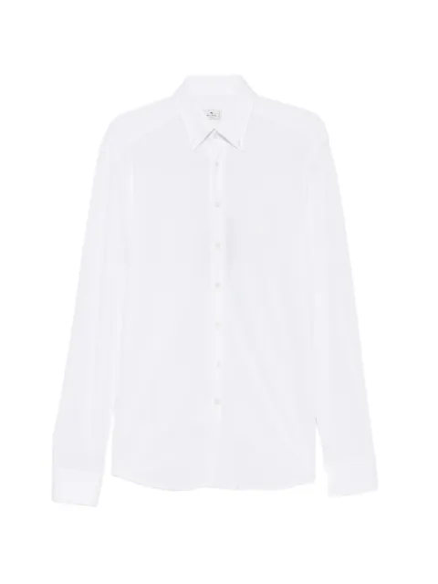 ETRO Pegaso-embroidered shirt White MRIB000499JU503