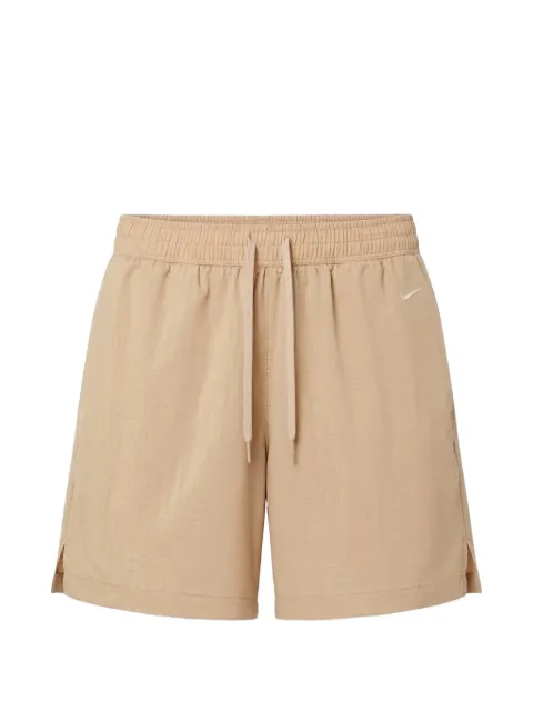 Nike logo-embroidered drawstring shorts Neutrals IF0563
