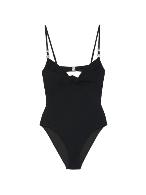 ZIMMERMANN Mahon trim-detail swimsuit Black 7943WSS263
