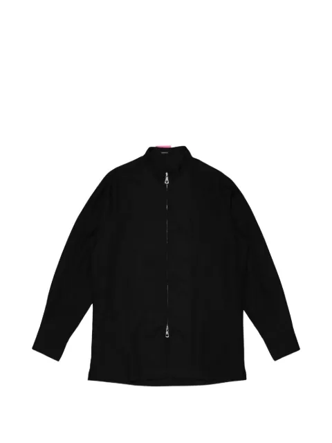 DERRICK Porter zip-up shirt Black D3001BJDC99906