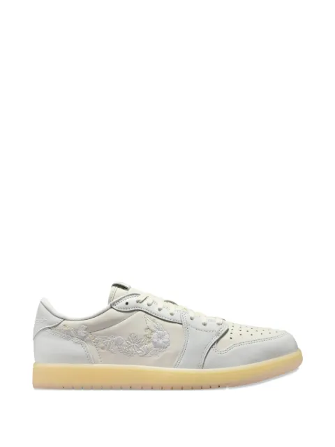 Nike Air Jordan 1 Low OG floral-embroidered sneakers White IF4391
