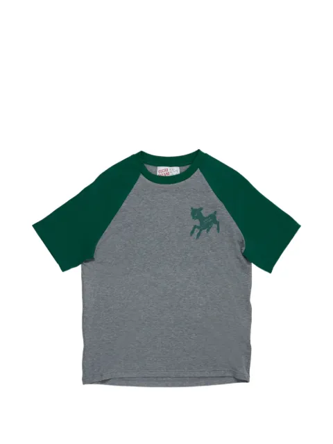 Oscar Ouyang raglan-sleeve graphic-print T-shirt Grey OOSS26UNI01SS26GREENGREY