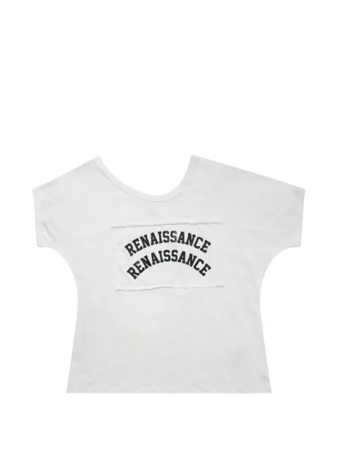 Renaissance Renaissance Ren logo-patch T-shirt White RENTEESS26WHITE