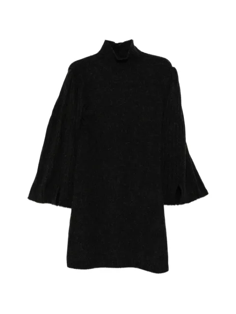 CHANEL Pre-Owned 2007 knitted cashmere dress Black DPBON9200