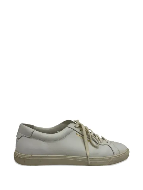 Saint Laurent Pre-Owned Andy low-top sneakers White RFCPUGBSH740941M