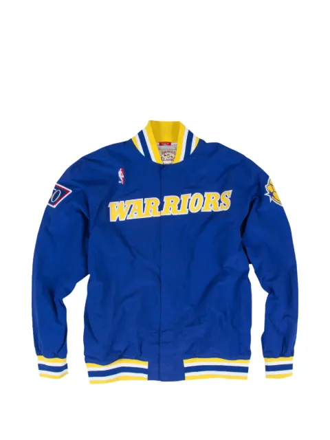 Mitchell & Ness NBA Golden State Warriors jacket Blue 605631096GSW