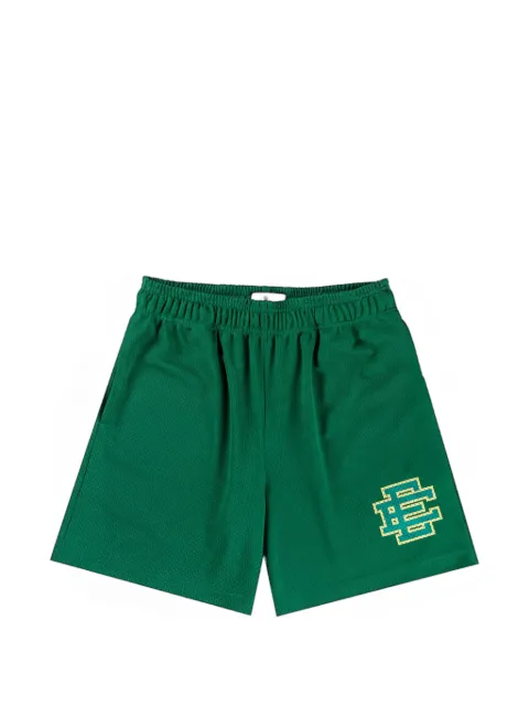 ERIC EMANUEL logo-detail track shorts Green EE628