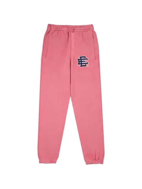 ERIC EMANUEL logo-print track pants Pink EE542
