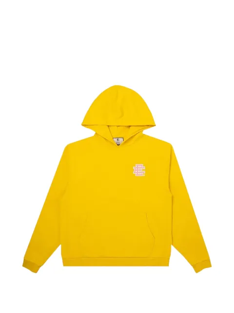 ERIC EMANUEL Lightweight V2 kangaroo-pocket hoodie Yellow EE508