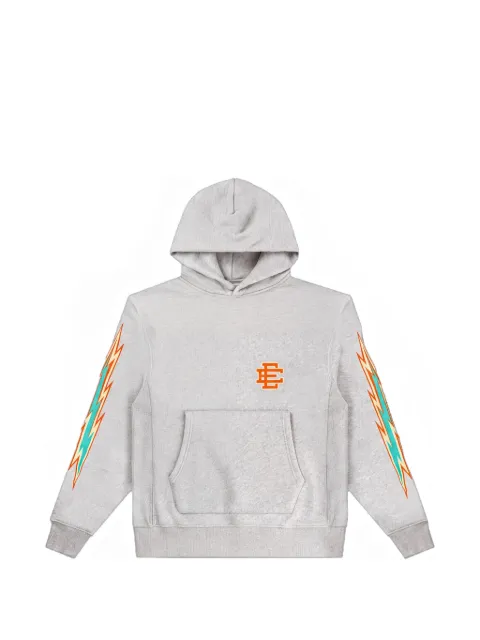 ERIC EMANUEL logo-detail hoodie Grey EE501