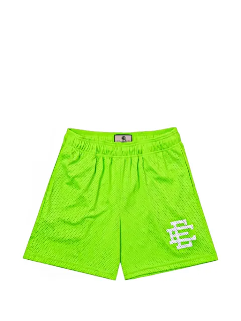 ERIC EMANUEL Basic mesh shorts Green EE477