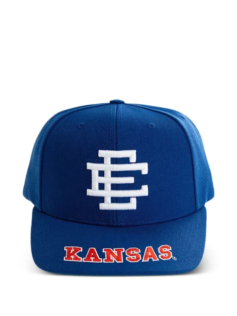 ERIC EMANUEL x Kansas logo cap Blue EE446