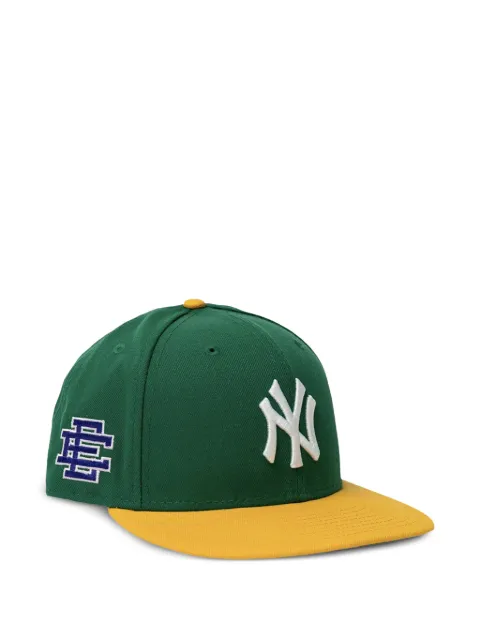 NEW ERA CAP x Eric Emanuel 59FIFTY MLB NY Yankees embroidered-logo cap Green EE425