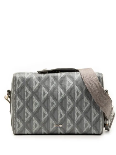 Christian Dior Pre-Owned 2023 CD Diamond Coated Canvas Lingot 22 Bag crossbody bag Grey 9PV5X4KH9TV0MDID