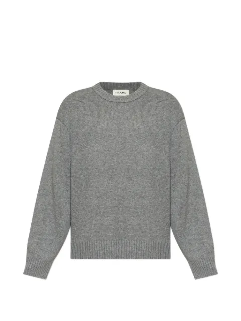 FRAME crew-neck cashmere sweater Grey LMSW00880