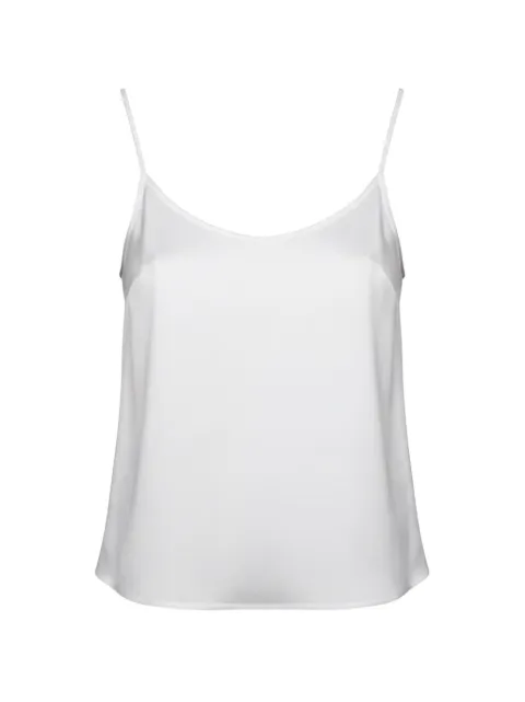 Black Label sleeveless scoop-neck top White 41654331