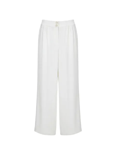 Black Label wide-leg trousers White 40734415