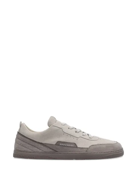 GROUNDS panelled suede sneakers Brown GND27026006