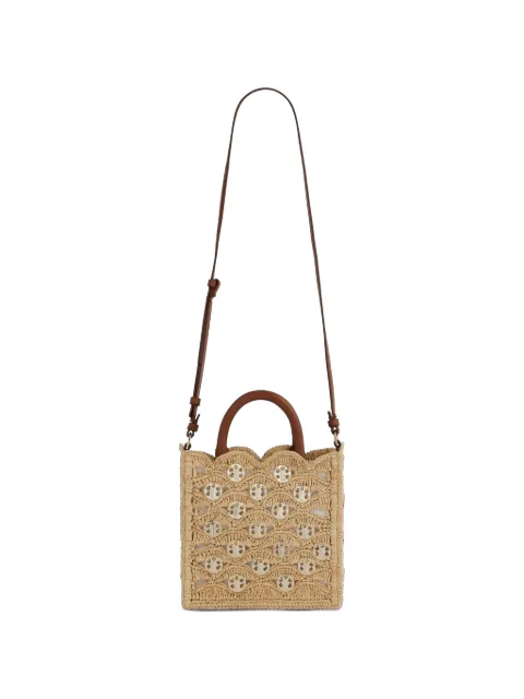Rabanne small 1969 tote bag Neutrals 26ASS0582NAT088