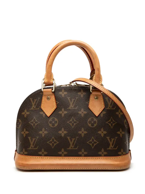 Louis Vuitton Pre-Owned 1990-2026 Monogram Alma BB satchel Brown OFR853464FPUJ54Y