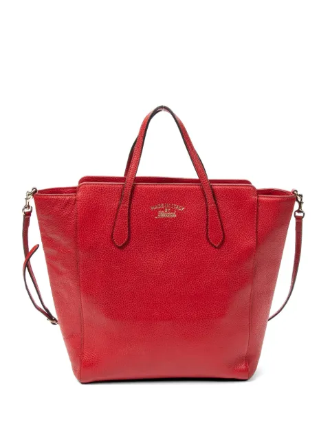 Gucci Pre-Owned medium Swing tote bag Red 368824520981