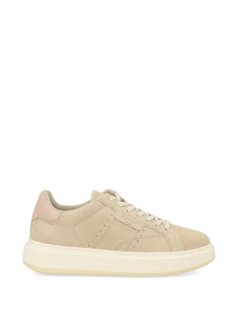 Woolrich Arrow perforated-detail panelled sneakers Neutrals WFW2615102L01A