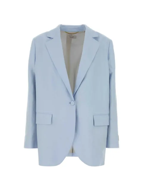 Agnona single-breasted blazer Blue TX1102XU3049