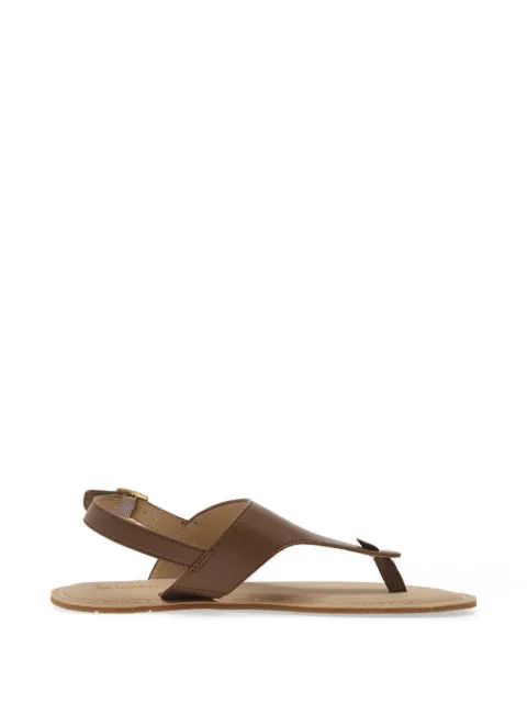 Be Lenka buckle-fastening thong sandals Brown E93USPKB7E