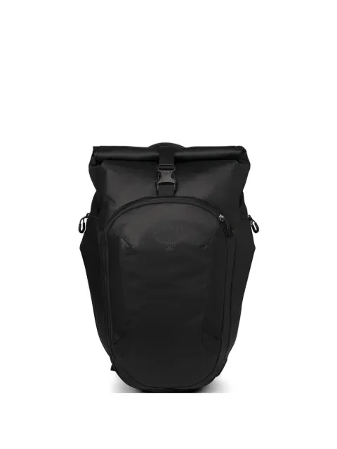 Osprey roll-top buckle-fastening backpack Black 34451073