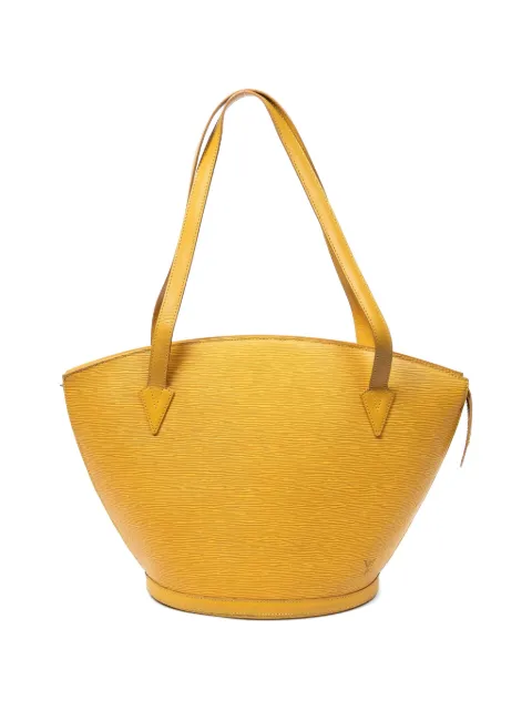 Louis Vuitton Pre-Owned 1996 GM Saint Jacques zip-fastening shoulder bag Yellow AS0976