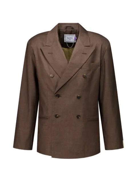 House of Sunny double-breasted blazer Brown VOL2706